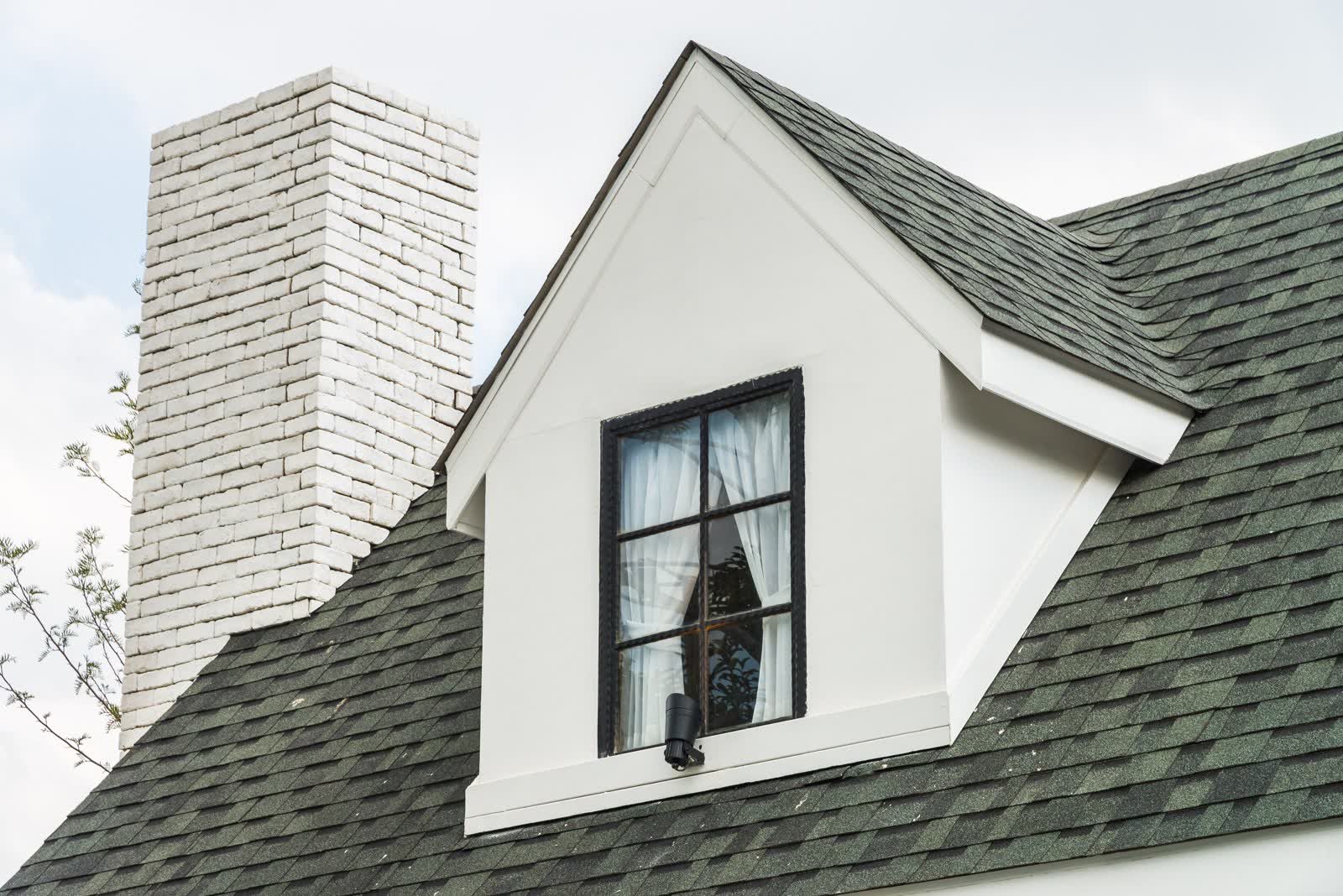 Residential roof and exterior detail